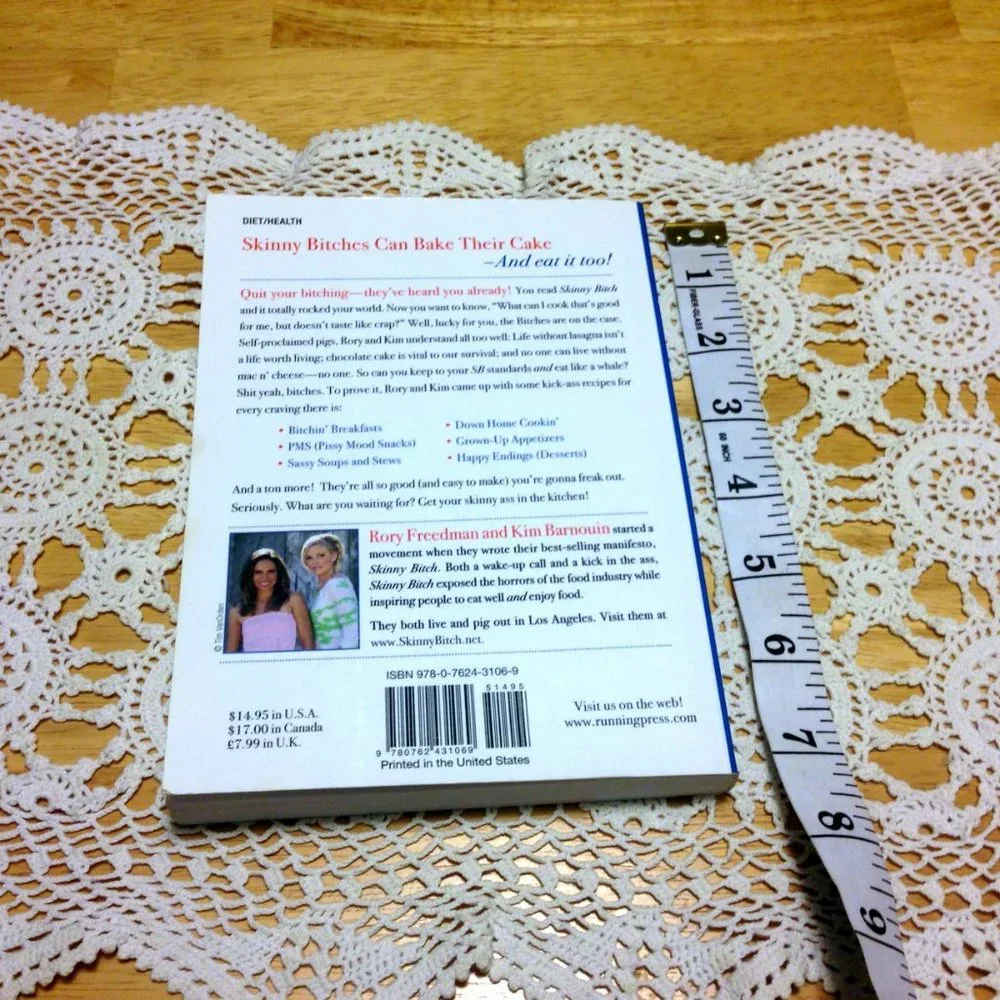 Cookbook,  Skinny B*tch, Decadent healthy food
